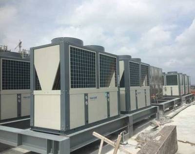 生能服务宁波江北外国语艺术学校600吨泳池恒温项目