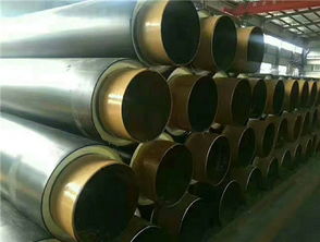 电厂化工厂用钢套钢岩棉蒸汽保温钢管——供暖设备的理想选择