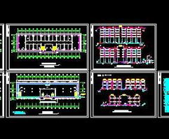 某六层综合楼供暖施工图免费下载 暖通图纸